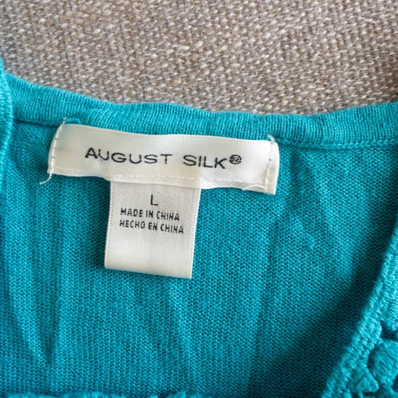 August Silk Tank Size L - Picture 3 of 4